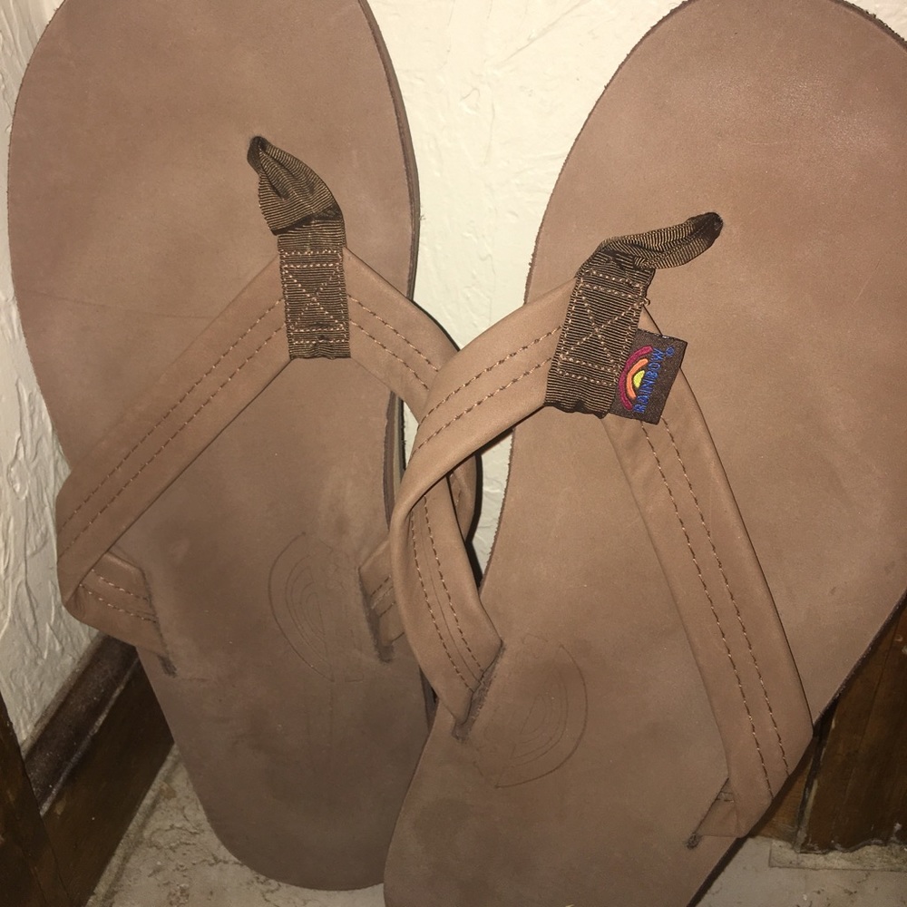 NEW Rainbow Flip Flops